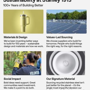 STANLEY Quencher H2.0 FlowState - Vaso térmico de acero inoxidable con aislamiento al vacío, vaso con tapa y pajita para agua, té o café helado, batido y más