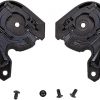 Helmet Visors Base, 2pcs 34p Visors Base for Hjc C10 Helmets, Fashion Motorcycle Helmets Bases Mount Adapter Secure Attachmen, Hjc Helmet Parts Replacement