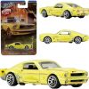 Hot Wheels Silver Series Vintage Club - Mustang 2+2 Fastback '65 [Amarillo] Escala 1/5-1:64 Vehículo de juguete fundido a presión