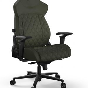 Corsair TC500 Luxe Gaming Chair – Premium Breathable Fabric – Wide Seat – Five-Way Adjustable Armrests – Adjustable Built-in Lumbar Support – 90-135 Degree Recline – Sherwood