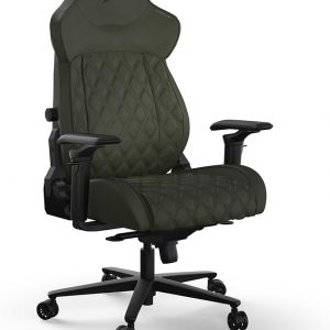 Corsair TC500 Luxe Gaming Chair – Premium Breathable Fabric – Wide Seat – Five-Way Adjustable Armrests – Adjustable Built-in Lumbar Support – 90-135 Degree Recline – Sherwood