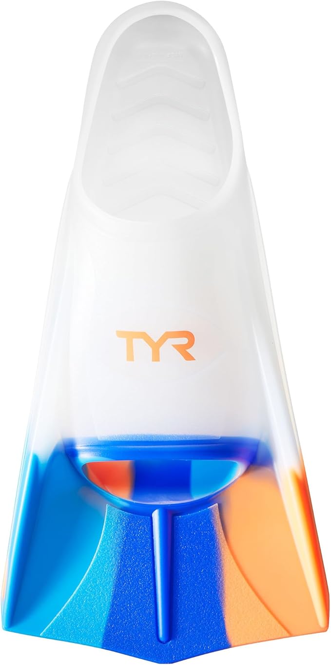 TYR Stryker Silicone Swim Fins - Adult Swimming Gear for Training and Racing
