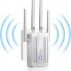 WiFi Extender Signal Booster for Home: Internet Repeater Long Range Up to 9995 Sq. Ft. for Home and Basement