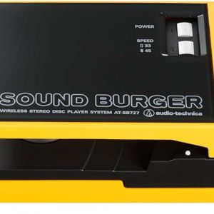 Audio-Technica AT-SB727-YL Portable Turntable, Yellow