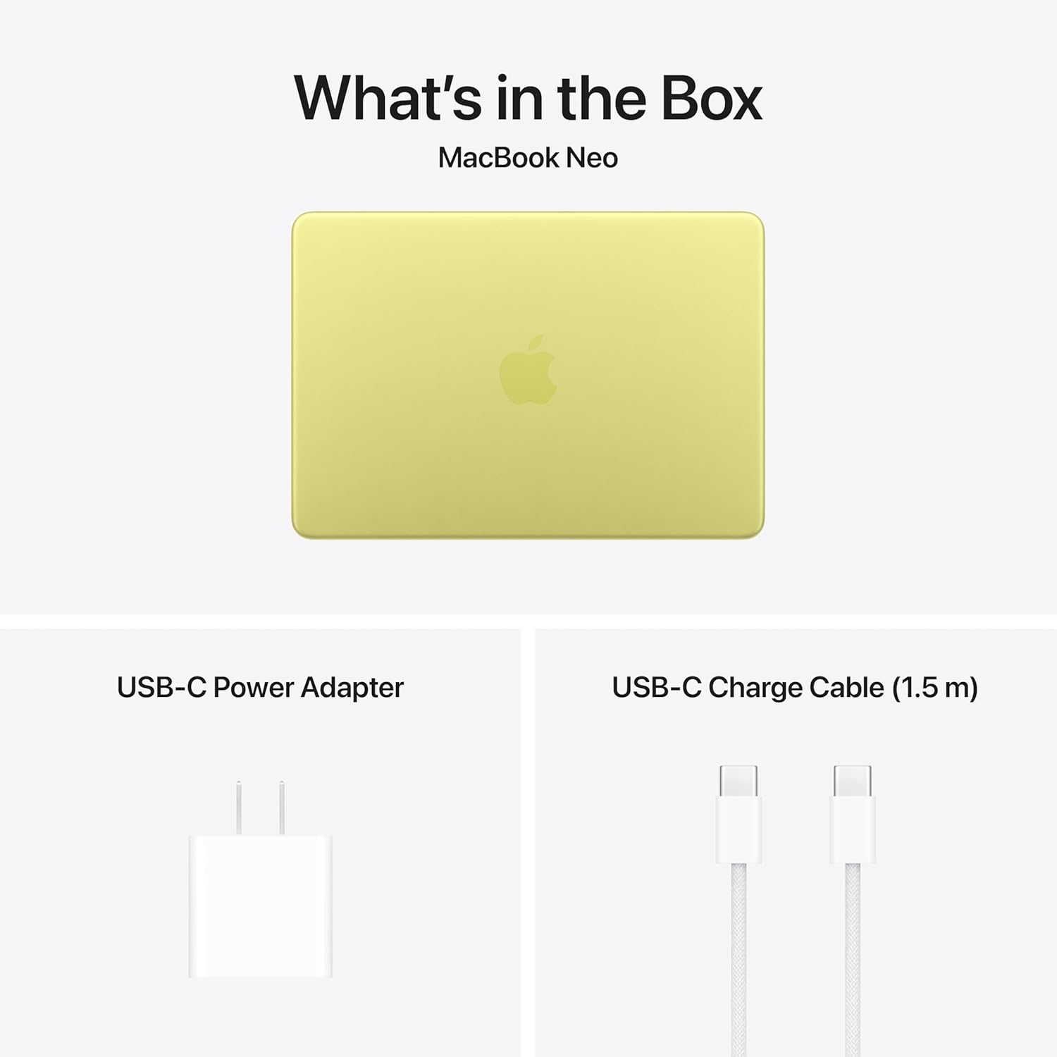 Apple 2026 MacBook Neo 13-inch Laptop with A18 Pro chip: Built for AI and Apple Intelligence, Liquid Retina Display, 8GB Unified Memory, 512GB SSD Storage, Touch ID; Citrus with AppleCare+ (3 years)