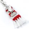 The Carat Shop Liverpool Football Club Red Scarf Hígado Bird Mochila Percha Rojo, Talla única