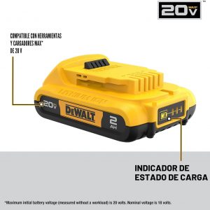 DEWALT Taladro inalámbrico de 20 V MAX y destornillador de impacto, taladro eléctrico sin escobillas, kit combinado de herramientas eléctricas de 2 herramientas, incluye 2 baterías, cargador y bolsa
