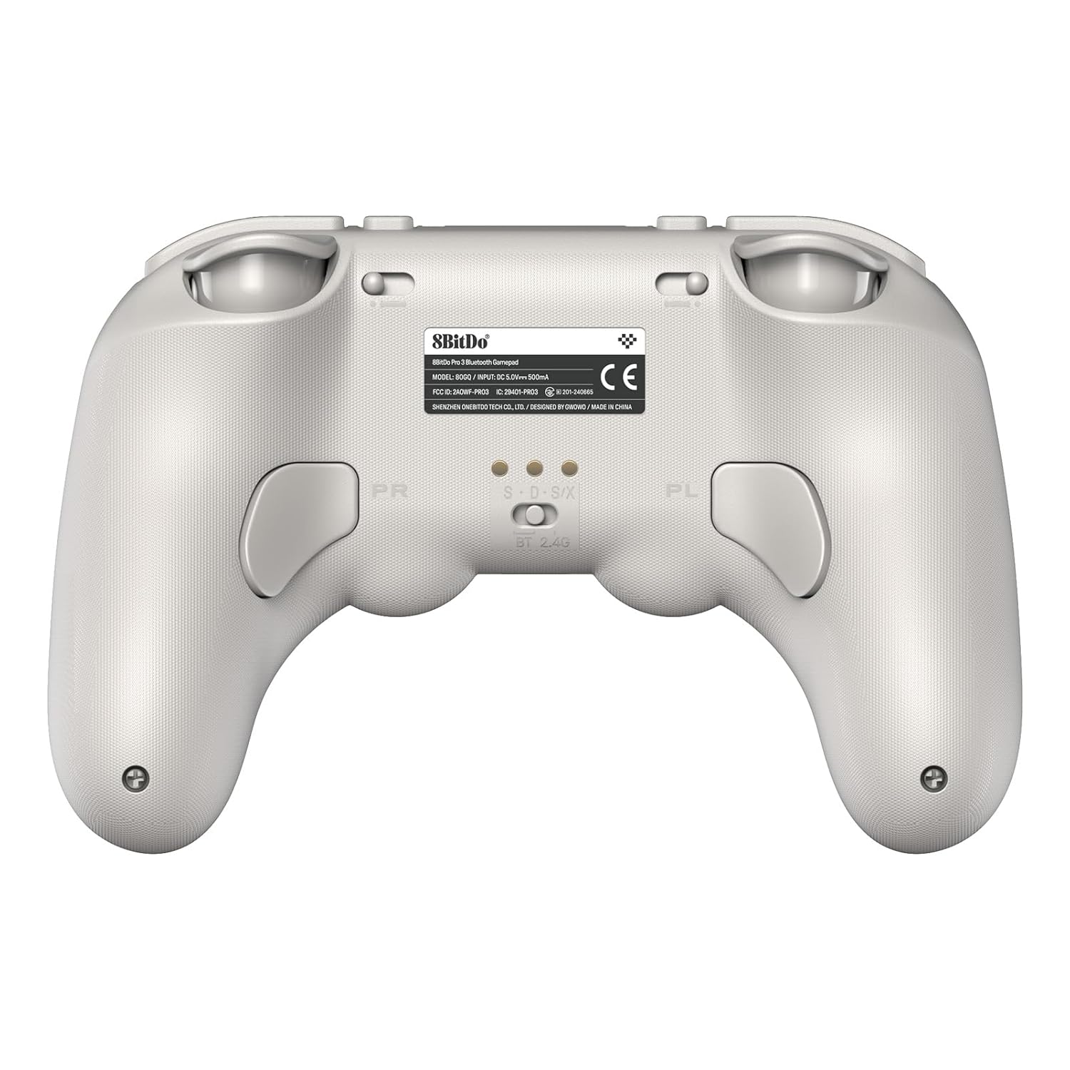 8BitDo Pro 3 Bluetooth Controller for Switch/Switch 2 – TMR Joysticks, Swappable ABXY Buttons, Pro Back Buttons, Charging Dock, Hall Effect Triggers, for Windows, Apple, SteamOS, Android - G Classic