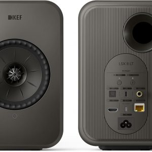 KEF LSX II LT Altavoces HiFi Inalámbricos - Par (Gris Grafito)