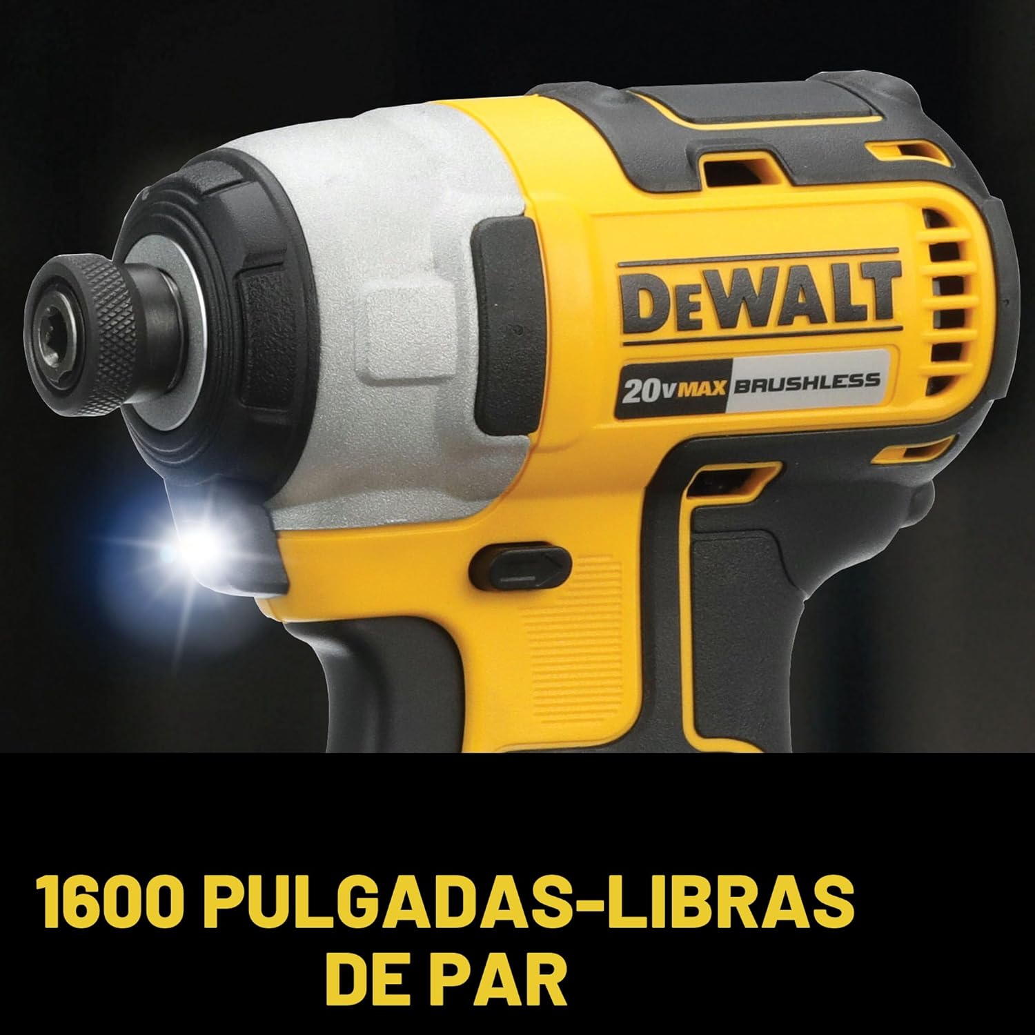 DEWALT Taladro inalámbrico de 20 V MAX y destornillador de impacto, taladro eléctrico sin escobillas, kit combinado de herramientas eléctricas de 2 herramientas, incluye 2 baterías, cargador y bolsa