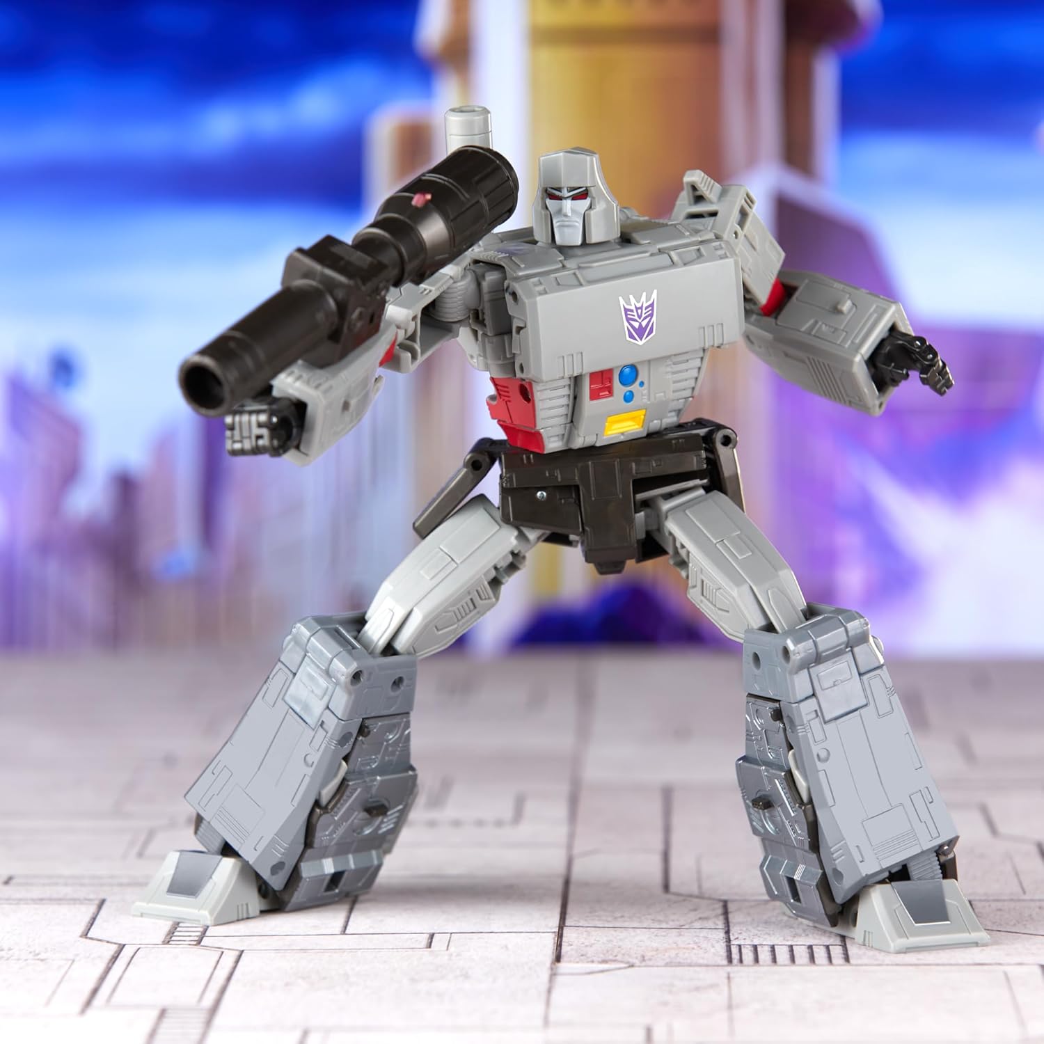 Transformers Studio Series The Movie Megatron, Leader Class - Figura de acción de conversión de 8.5 pulgadas, juguetes robot para mayores de 8 años