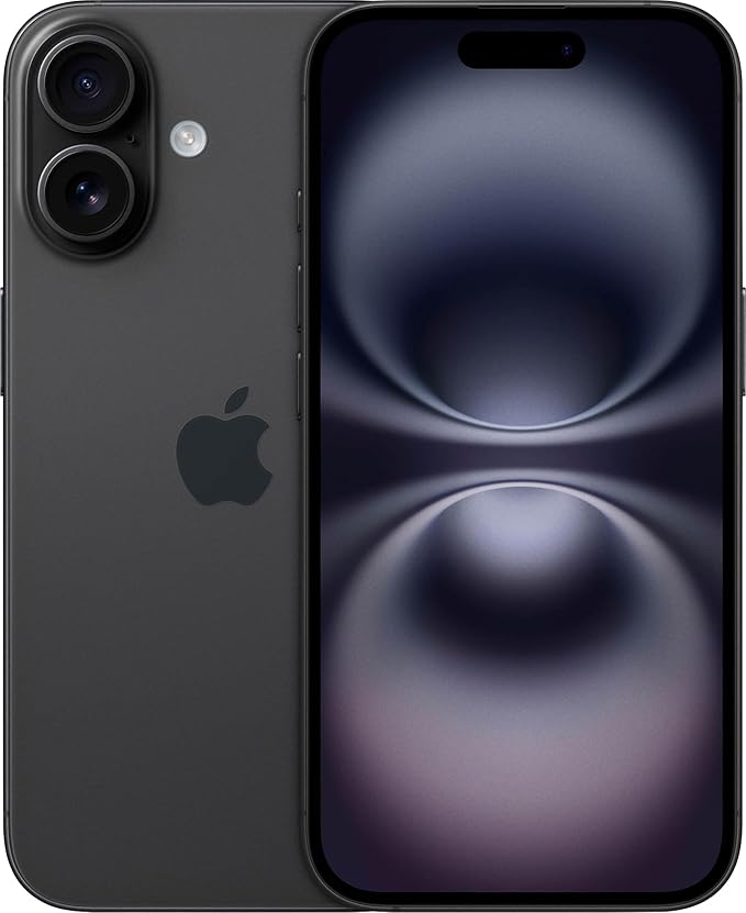 Apple iPhone 16, versión de EE. UU., 128GB, negro - desbloqueado (renovado prémium)