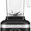 KitchenAid K150 Licuadora de trituración de hielo de 3 velocidades con 2 jarras de licuadora personal - KSB1332Y - Negro Mate