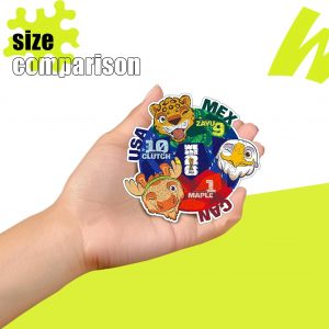 FIFA World Cup 2026 Wooden Puzzles - 3MM Thick Officially Licensed Puzzles - Premium World Cup 2026 Merchandise, Gift for Football Fan, Jigsaw Puzzle for Adult (Mini Box Product Mix, 5-Boxed Edition)