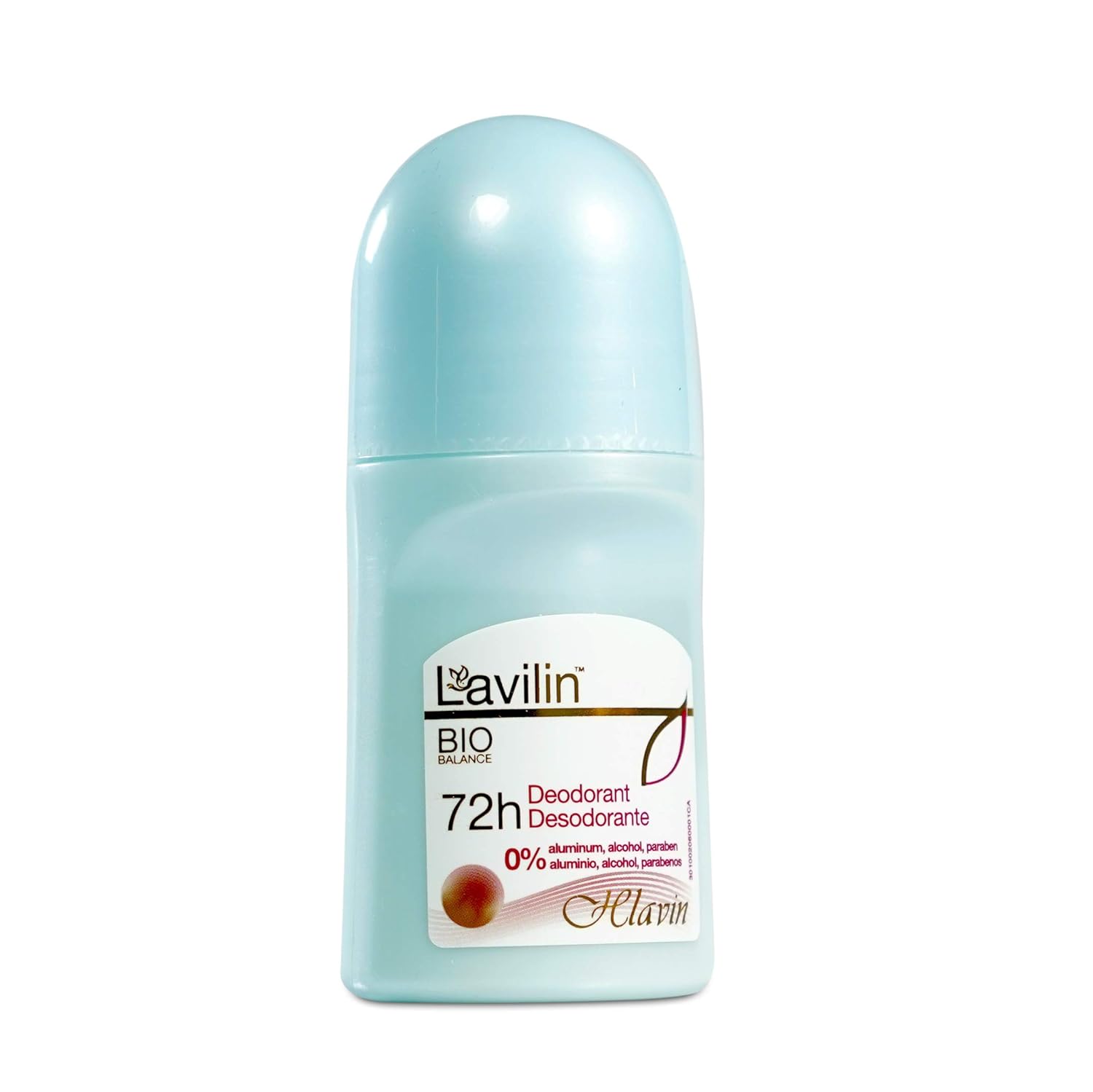 LAVILIN Roll On Deodorant for Women and Men - Aluminum Free Deodorant with Up to 72 Hour Long-Lasting Protection and Odor Control – Alcohol, Paraben and Cruelty FREE Sensitive Skin deodorant (2 oz)
