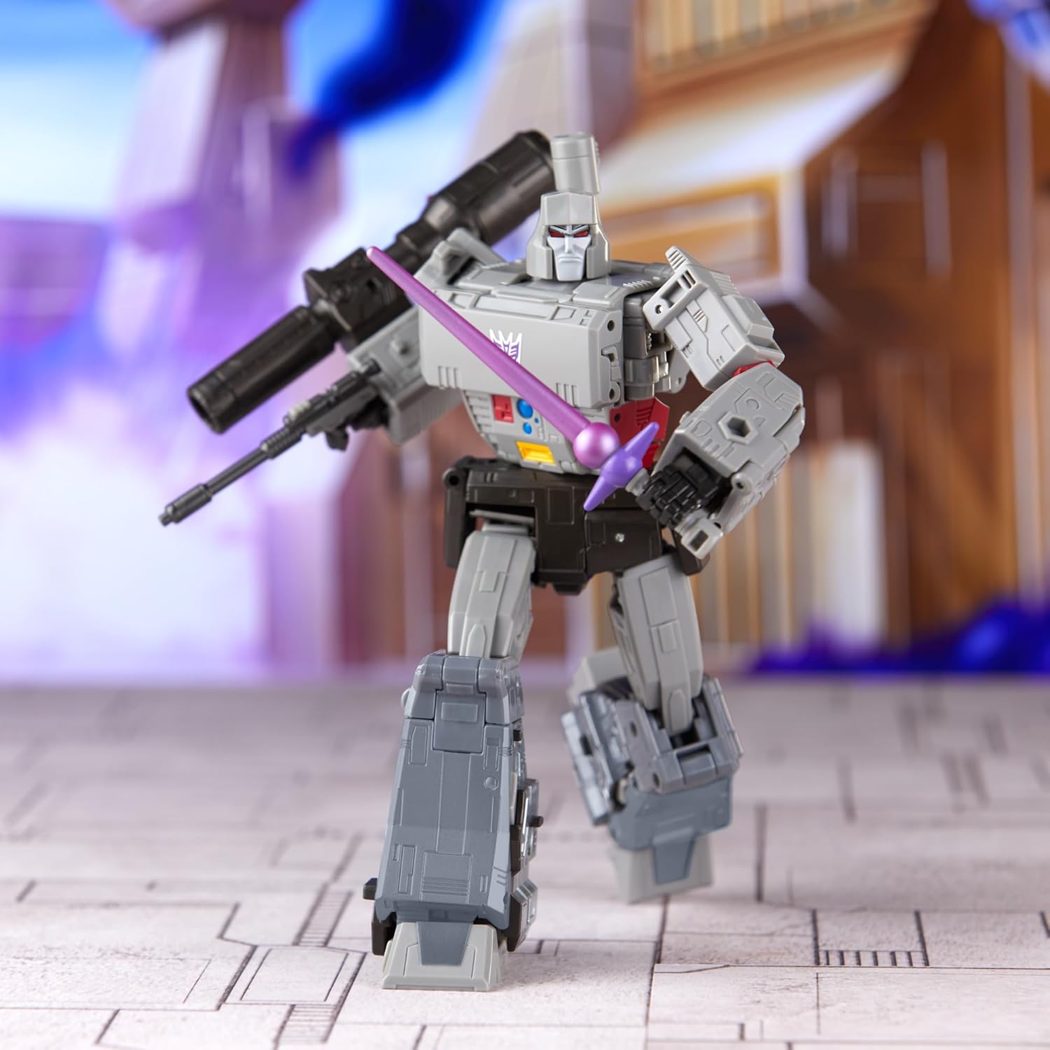 Transformers Studio Series The Movie Megatron, Leader Class - Figura de acción de conversión de 8.5 pulgadas, juguetes robot para mayores de 8 años