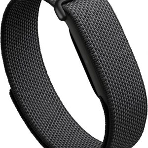Google Fitbit Air - Screenless Activity Tracker with Fitness, Heart Rate, and Sleep Tracking - Personalized AI-Powered Coaching - Up to 7 Days’ Battery Life - Works with iOS and Android - Obsidian