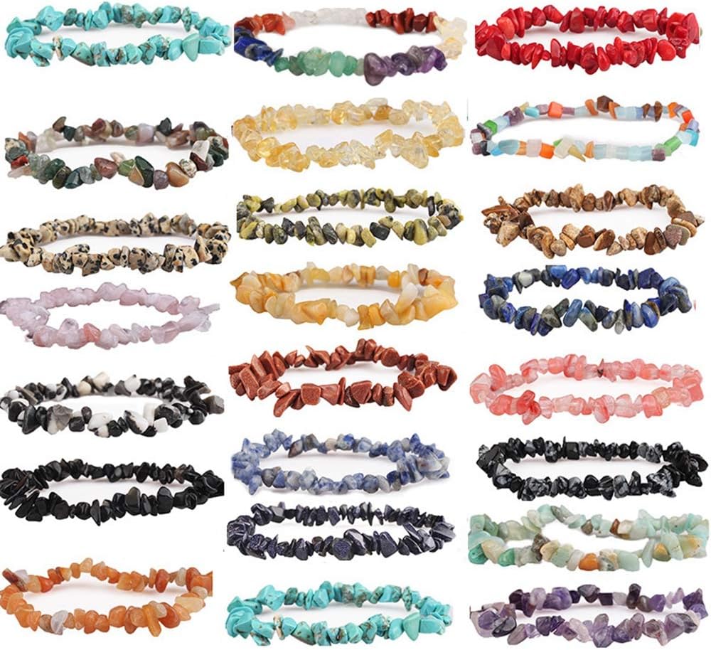 Natural Chip Stone Beads 5-8mm About 400 Pieces Irregular Gemstones Healing Crystal Loose Rocks Bead Hole Drilled DIY for Bracelet Jewelry Making Crafting (5-8mm, Aquamarine)