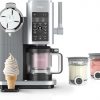 Ninja CREAMi Scoop & Swirl Fabricante de Helado y Paleta Suave, Favoritos de Oprah 2025, 13 Programas, Mango para Paleta Suave y (4) Pintas 2-en-1 CREAMi de 16oz, Regalo para Niños y Todas las Edades