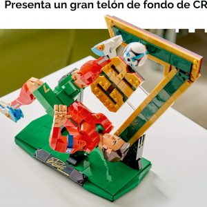 LEGO Editions Cristiano Ronaldo – Leyenda del fútbol – Juego de construcción para niños y niñas, a partir de 12 años – Regalo de fútbol coleccionable con placa – Decoración de dormitorio o estante