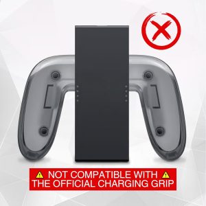 PlayVital Ranger Protective Case for Nintendo Switch 2 with Stand | Ergonomic Anti-Slip Silicone Grips, Dockable Hard Shell, 4 Thumbstick Caps | Quick-Release-Joycon Design Full-Body Cover, White