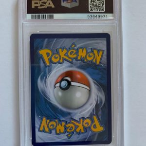 Una tarjeta de Pokémon encapsulada y autenticada con calificación PSA al azar (perfecta para exhibición)