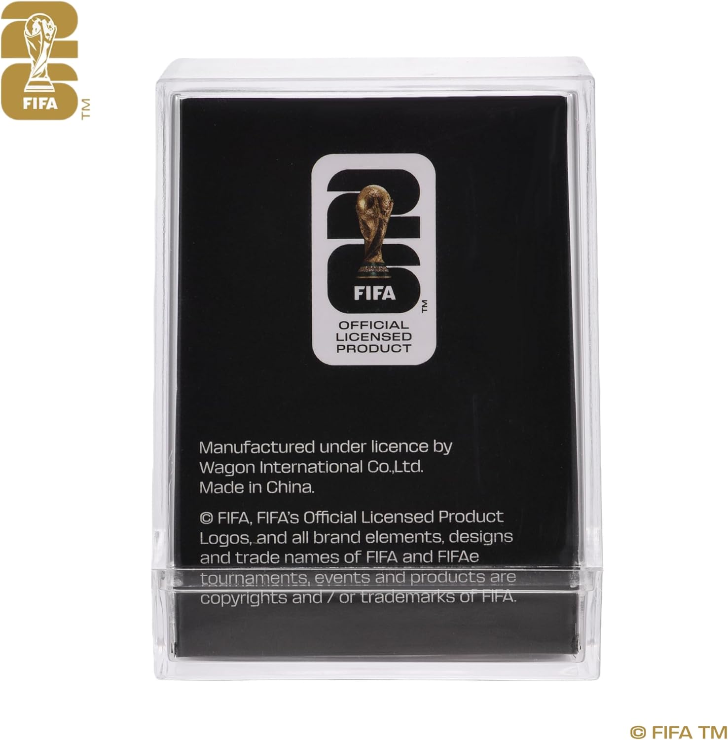 Edición oficial de la Copa Mundial de la FIFA 2026 – Trofeo 3D de 3 pulgadas dentro de una funda acrílica premium – Artículo de coleccionista atemporal – Réplica de trofeo de la Copa Mundial de la FIFA perfecta para cueva de hombre o recuerdos de fútbol