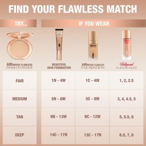 Charlotte Tilbury Airbrush Flawless Finish Setting Powder - Pore-Blurring Pressed Powder for Face Makeup to Minimize Shine with a Soft-Focus Finish