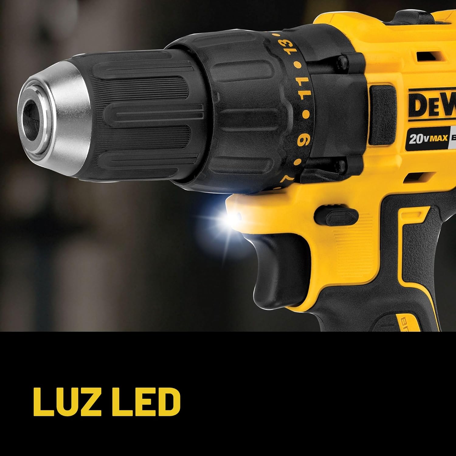 DEWALT Taladro inalámbrico de 20 V MAX y destornillador de impacto, taladro eléctrico sin escobillas, kit combinado de herramientas eléctricas de 2 herramientas, incluye 2 baterías, cargador y bolsa