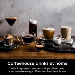 Tanque de agua con tapa de cubierta, compatible con cafetera Ninja, Luxe Cafe ES601 / ES655 ES701