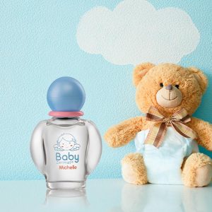 Zermat Baby Michelle - Perfume unisex de colonia para bebé, fórmula suave hipoalergénica y sin parabenos, aromas florales suaves de larga duración con violetas, jazmín y maderas claras, 2.2 onzas líquidas