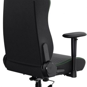 Razer Iskur V2 X Ergonomic Gaming Chair: Built-in Lumbar Support - Widened Seat Base - High Density Foam Cushions - Adjustable 152 Degree Recline - 2D Armrests - Plush Fabric Finish - Black