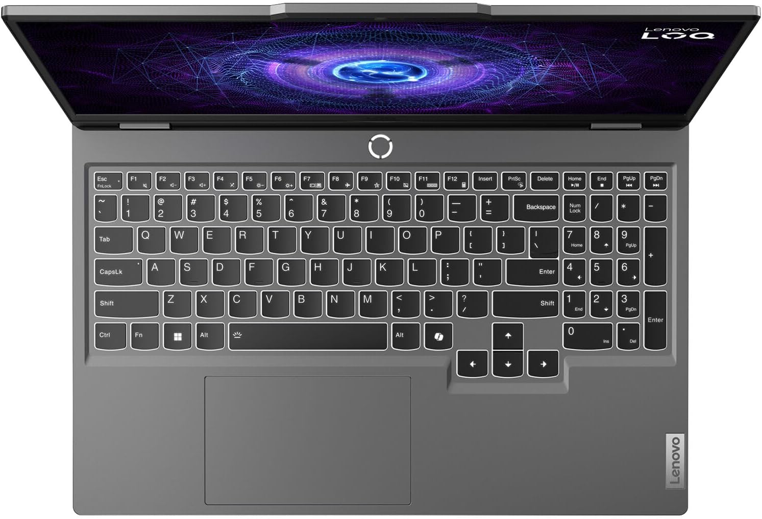 Lenovo LOQ, laptop para juegos, pantalla FHD de 15.6 pulgadas y 144 Hz, procesador AMD Ryzen 5 7235HS, GeForce RTX 4050, 16 GB DDR5, SSD de 512 GB, Wi-Fi 6, Ethernet, USB-C, HDMI, teclado