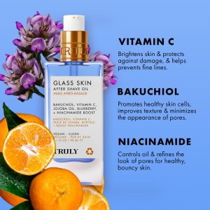 Truly Luxury After Shave Oil | Soothing & Hydrating Treatment to Prevent Ingrown Hair For Smooth, Irritation-Free Skin for Daily Use