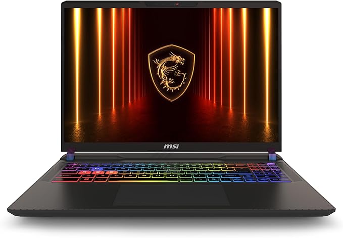 MSI Vector 16 HX AI 16” 144Hz FHD+ portátil para juegos: Intel Core Ultra 7-255HX, NVIDIA GeForce RTX 5070Ti, 16 GB DDR5, SSD NVMe de 512 GB, Thunderbolt 5, Wi-Fi 6E, Win 11 Home: Gris Cosmo A2XWHG