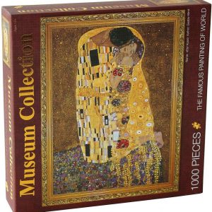 Moruska The Kiss by Gustav Klimt Puzzle for Adults 1000 Piece Art Jigsaw Puzzle Museum Collection