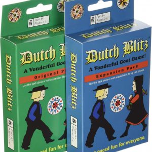 Juego de cartas Dutch Blitz original y paquete de expansion (versión en inglés)