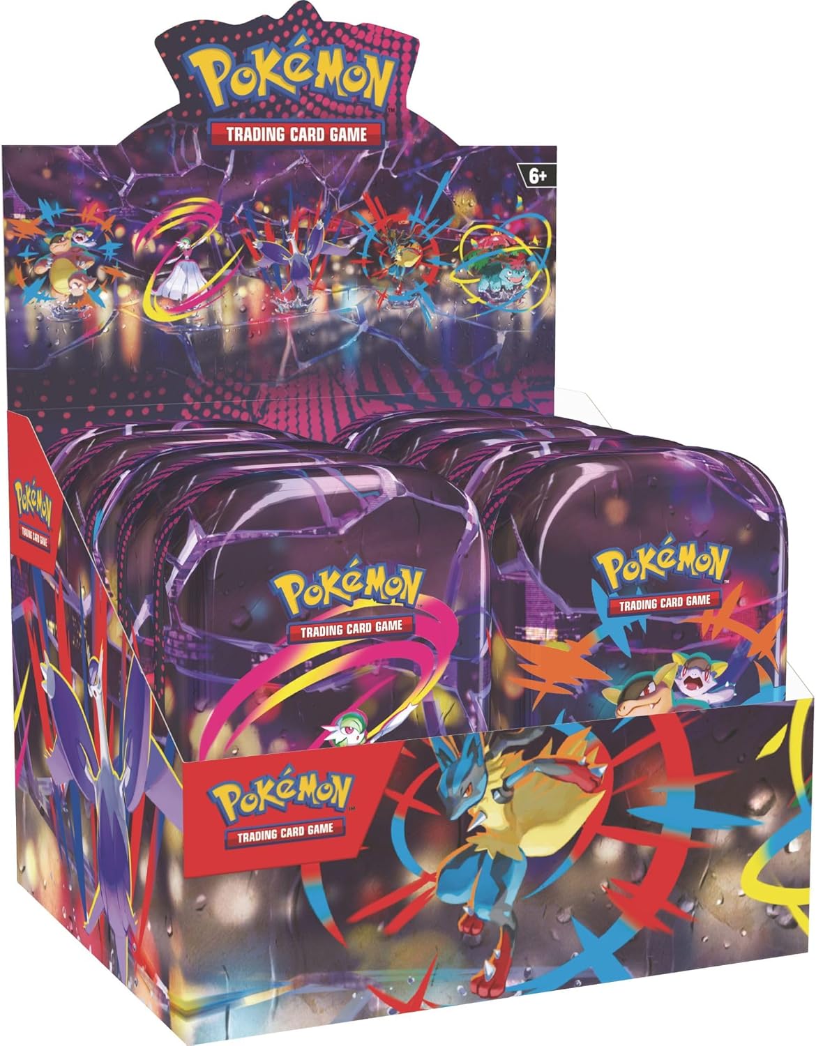 Pokemon TCG: Mega Evolutions Mega Heroes Mini Lata (Random Art) - 2 paquetes