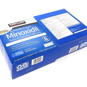 Kirkland WeyDOc Minoxidil 5% extra fuerte crecimiento del cabello para hombres, 12 meses