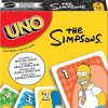 Mattel Games UNO - Juego de cartas de Los Simpson para niños, adultos y noches familiares, fiestas, viajes y campamentos, juguete coleccionable inspirado en la serie