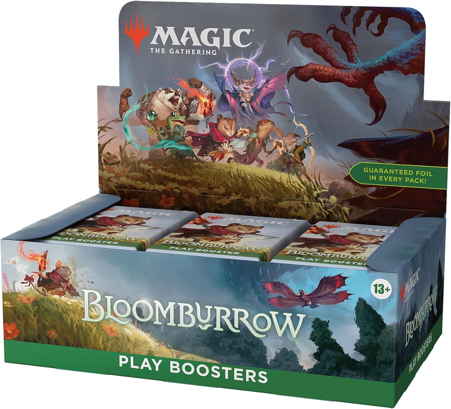 Magic: The Gathering Caja de refuerzos Bloomburrow - 36 paquetes (504 cartas mágicas)