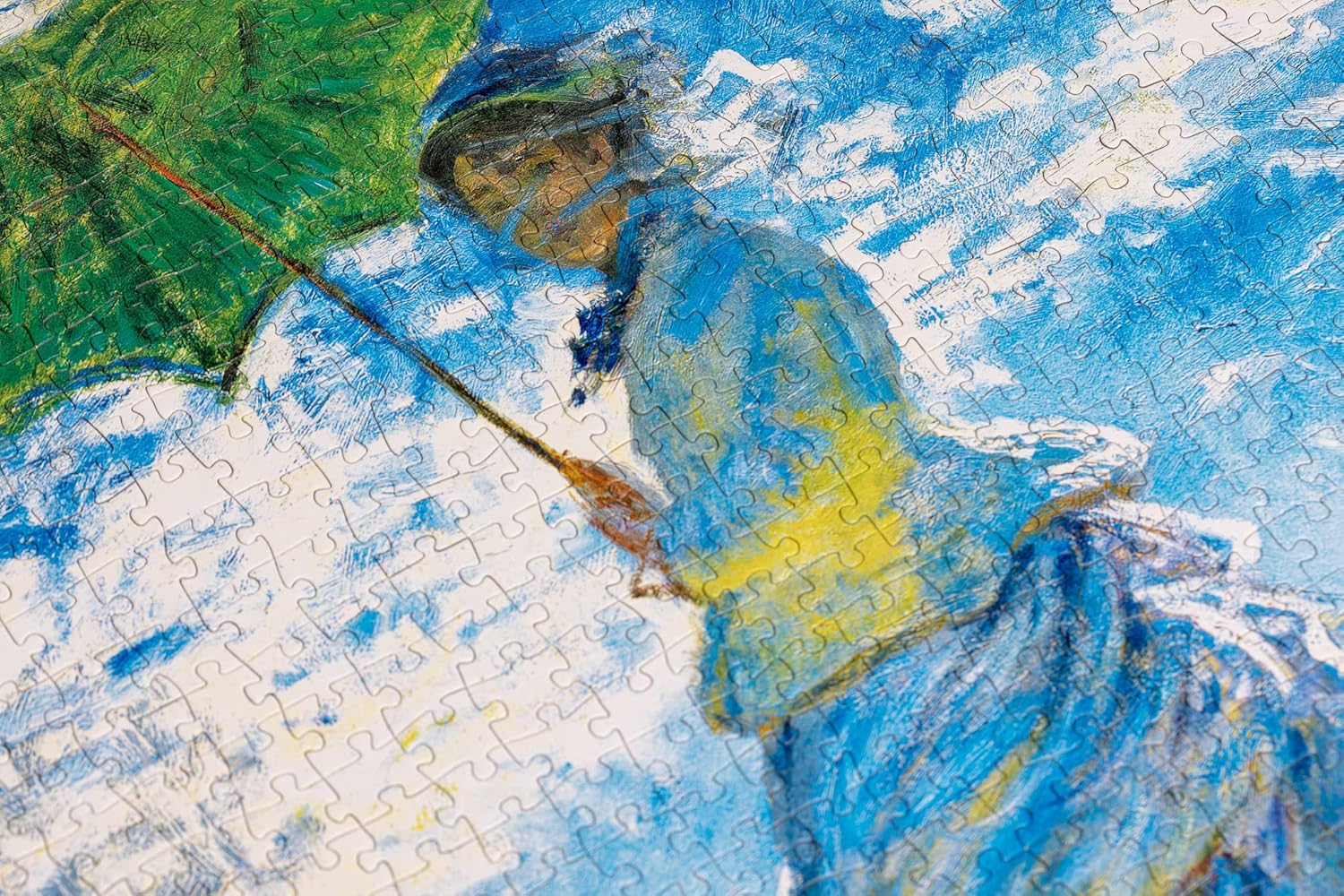 Today is Art Day - Claude Monet - Mujer con sombrilla - Puzzle - 1000-pieza