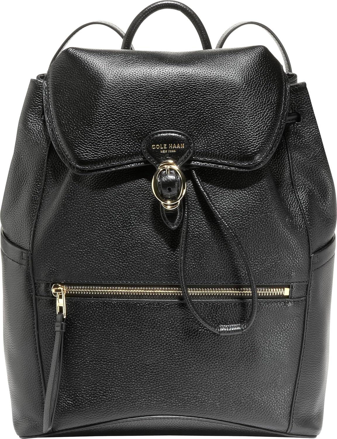 Cole Haan Women's Alexandria Flap Medium, Black, Unit