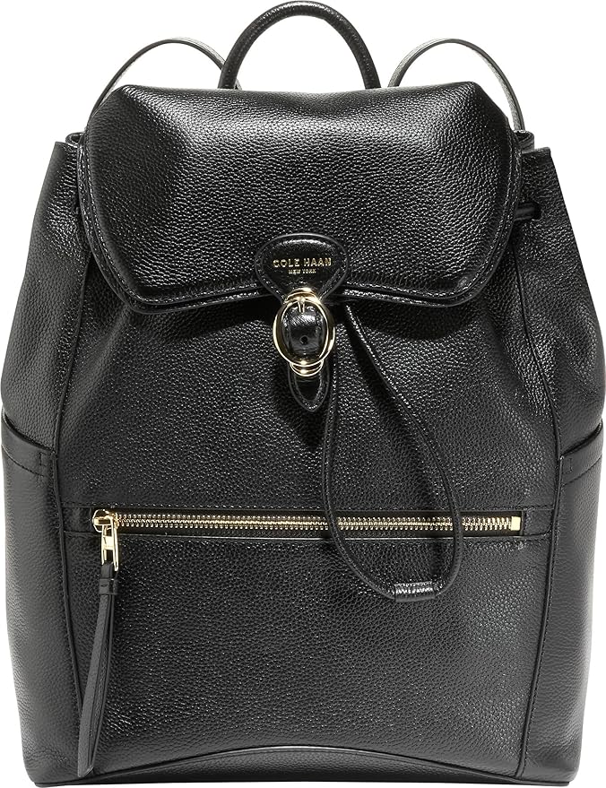 Cole Haan Women's Alexandria Flap Medium, Black, Unit
