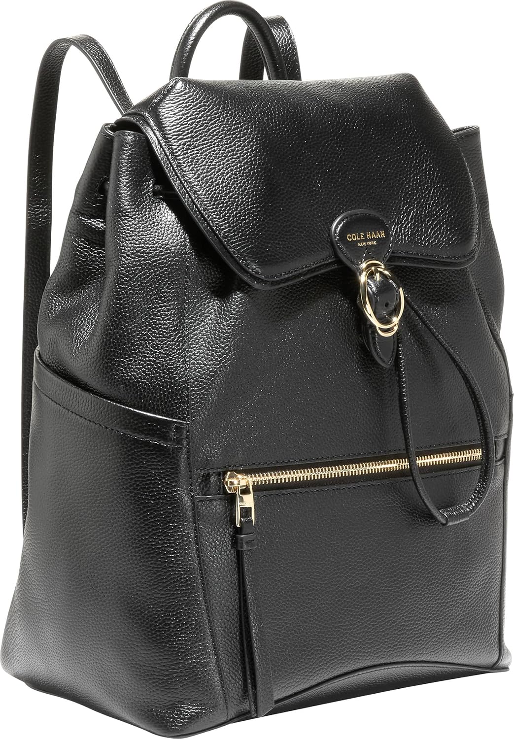 Cole Haan Women's Alexandria Flap Medium, Black, Unit