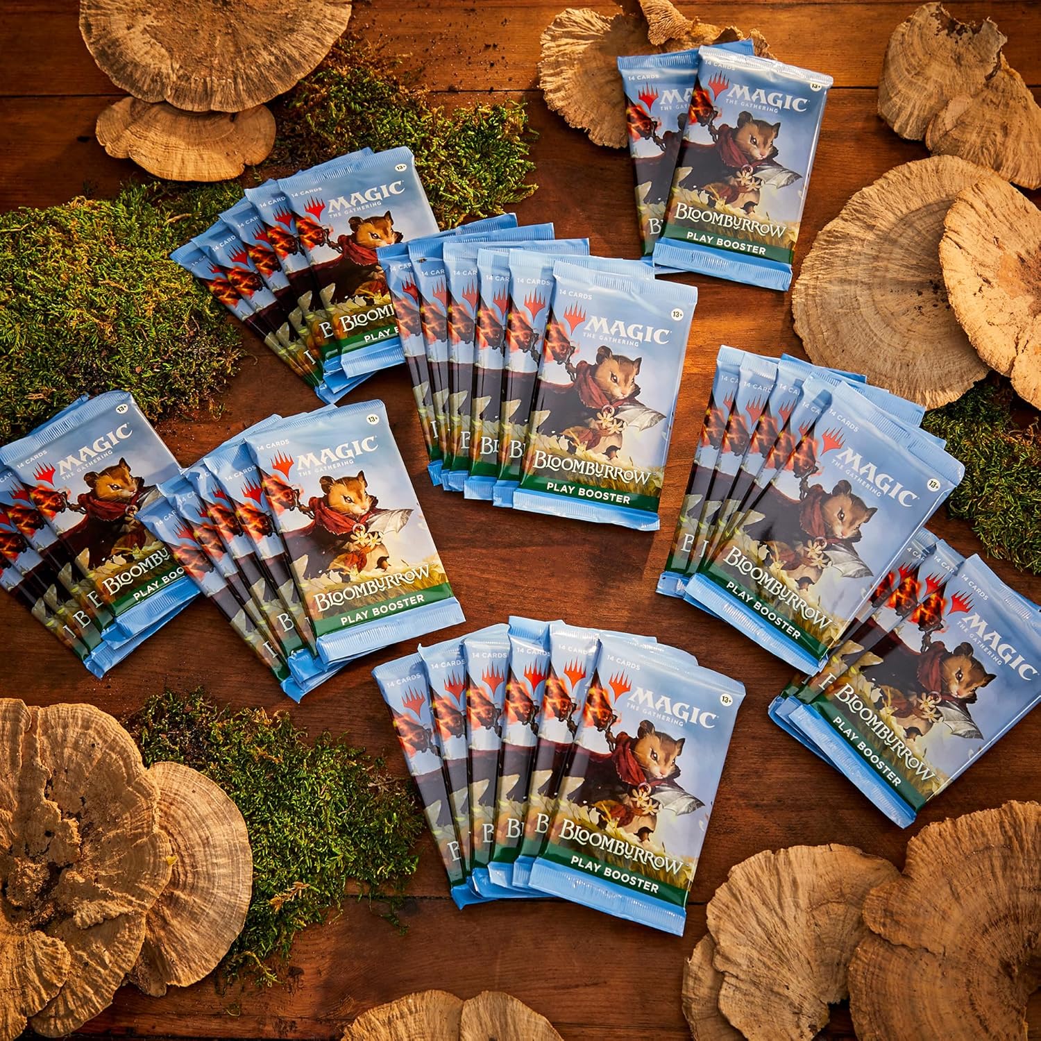 Magic: The Gathering Caja de refuerzos Bloomburrow - 36 paquetes (504 cartas mágicas)