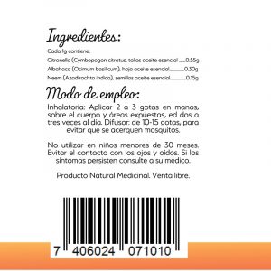 🌿 Aceite Libera Picaduras | 30 mL (Repelente · Protección · Natural · Piel) ⭐ Mezcla de aceites esenciales con acción repelente natural que ayuda a alejar insectos y proteger la piel de picaduras.
