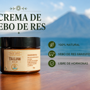 crema de sebo de res