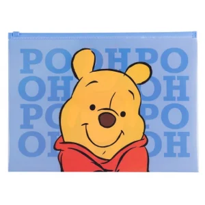 SOBRE PLASTICO MOOVING ZIPPER WINNIE THE POOH