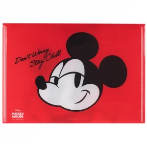 Sobre plástico A4 Mooving con broche Mickey Mouse